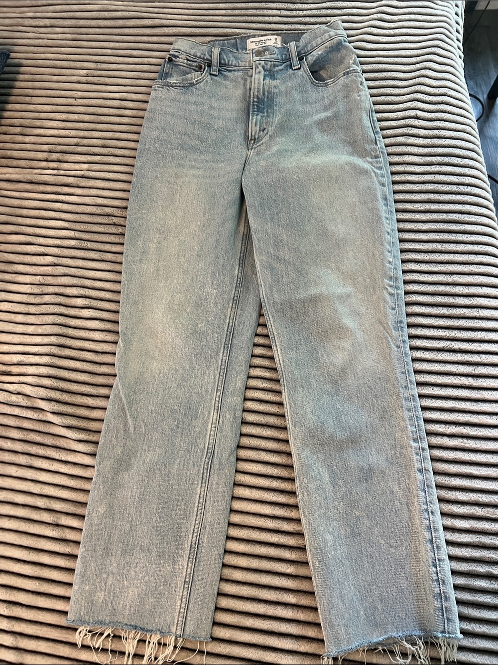Abercrombie & Fitch The 90s straight ultra high rise jeans